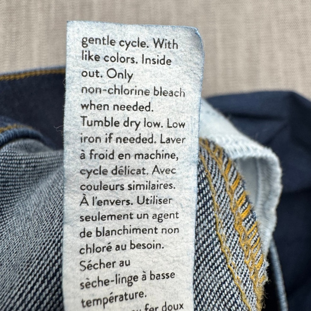 Spanx Womens M 8 10 Flare Jeans Dark Wash Pull On Tummy Control 20327Q - Picture 14 of 14